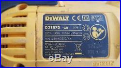 DeWALT D21570 diamond core drill 240V