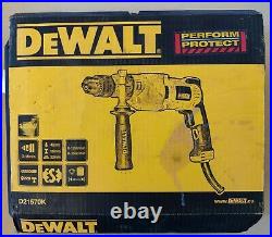 DeWalt 110v 127mm Dry Diamond Core/Rotary Hammer Percussion Drill + Case D21570K