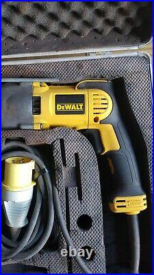 DeWalt D21570K 110V 1300w Diamond Core Hammer Drill And Case, Key