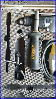 DeWalt D21570K 110V 1300w Diamond Core Hammer Drill And Case, Key