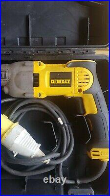 DeWalt D21570K 110V 1300w Diamond Core Hammer Drill and Case