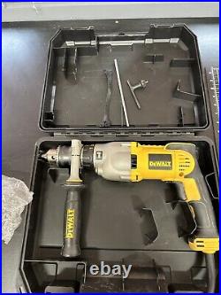 DeWalt D21570K 240V 2 Speed Dry Diamond Drill 1300W Side Handle Depth Stop Case