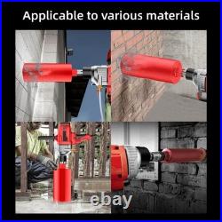 Diamond Core Drill 4300W Wet/Dry Drill Handheld Water Drill Machine 3 Drill bit