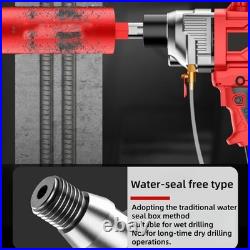 Diamond Core Drill 4300W Wet/Dry Drill Handheld Water Drill Machine 3 Drill bit