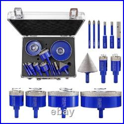 Diamond Core Drill Bit Drilling Granite Marble Hole Saw for Drill 13pcs 6-100mm