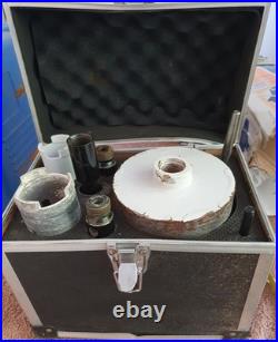 Diamond Core Drill Bit Set 7 Pieces Carry Case