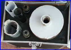 Diamond Core Drill Bit Set 7 Pieces Carry Case