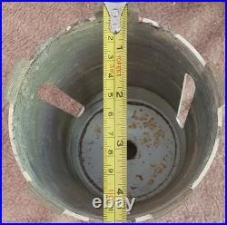 Diamond Core Drill Bit Set 7 Pieces Carry Case