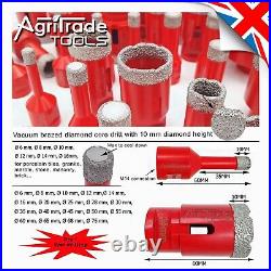 Diamond Core Drill Bits M14 Thread for Porcelain Tile Masonry Hole Saw 6-200mm