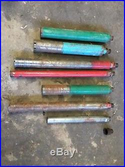 Diamond Core Drill Bits bundle including Hilti branded and unbranded items
