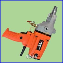 Diamond Core Drill Concrete Water Drilling Machine Wet/Dry Handheld 168mm 2400W