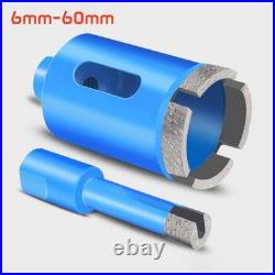 Diamond Core Hole Saw Ø 6-60 mm Drill Bit Marble Ceramic M10