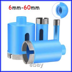 Diamond Core Hole Saw Ø 6-60 mm Drill Bit Marble Ceramic for M10 Angle Grinder