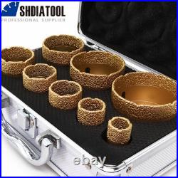 Diamond Drill Core Bits Drilling Hole Saw for Ceramic Tile 8pcs/set M14 Thread