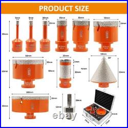 Diamond Hole Saw Kit Drill Bit M14 Grinder Tile Ceramic Marble Core Drill Bit
