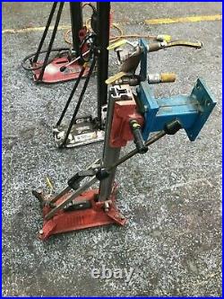 Diamond core drill rig, core drill stand, garage clearance