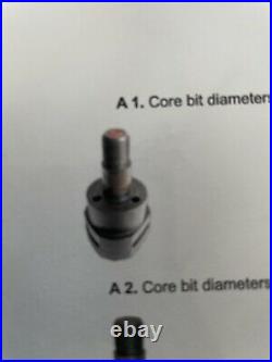 Diatip Cd7 28 Hydraulic Cutt Off Machine, Diamond Core Drill Tube Cutting