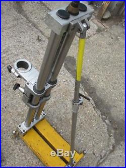 Dr. Bender Diamond core drill 110v & Xcalibre core drilling rig stand wet or dry