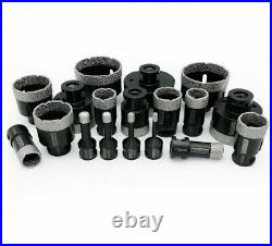Dry Crown Diamond Drilling Core Bits For Ceramic Tile Hole Saw Cutter Porcelain