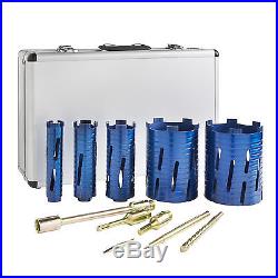 Dry Diamond Core Drill Bit Plumbers/Builders Premium Turbo Segment Hole Cutter