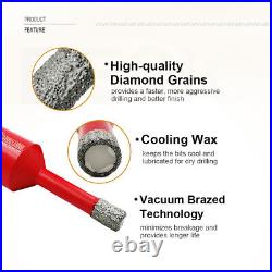 Dry Diamond M14 Hole Saw Drilling Core Bits Cutter for Ceramic Granite 9pcs/box
