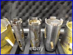 Edge Diamond Professional Hole Core Drill Set 38mm, 52mm, 65mm, 117mm, 127mm