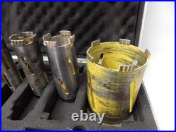 Edge Diamond Professional Hole Core Drill Set 38mm, 52mm, 65mm, 117mm, 127mm