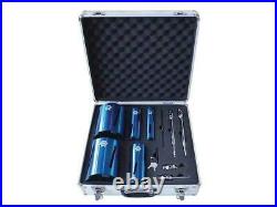 Faithfull Diamond Core Drill Kit & Case Set Of 11 FAIDCKIT11