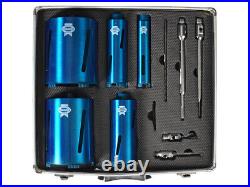 Faithfull Diamond Core Drill Kit & Case Set of 11 FAIDCKIT11