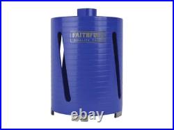 Faithfull Dry Diamond Core Bit 150mm 38mm to 157mm Full Range Professional