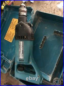 Fully Working Makita 8406 Diamond Core Hammer Drill 110v + case handle chuck key