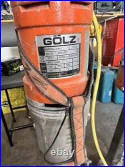 GOLZ Diamond Core Drill Rig 110v Complete with stand (BBM33LLextra & KB400)