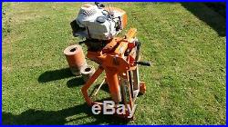 GOLZ sthil powered diamond core drill / drilling machine rig with cores