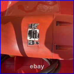 HILTI DD110-D DRY DIAMOND CORE DRILL 110v With Side Handle & Carry Case Good Con