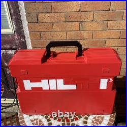 HILTI DD110-D DRY DIAMOND CORE DRILL 110v With Side Handle & Carry Case Good Con