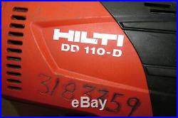 HILTI DD110 Diamond core drill 110v coring machine tool DD 110-D