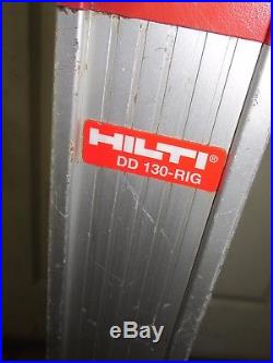 HILTI DD130 110v Diamond core drilling drill rig stand