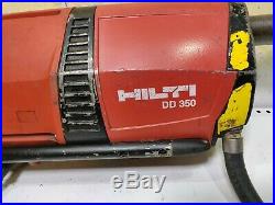 HILTI DD350 Diamond core drill Motor wet 110v coring machine tool weka DD200