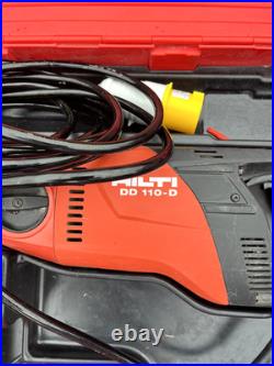 HILTI DD 110-D (110V) Diamond Core Drill Hardly Used. Sale due to closing