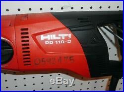 HILTI DD 110-D 110v 1600W 2 SPEED HAND HELD 162mm DRY DIAMOND CORE DRILL