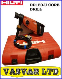 HILTI DD 150-U 110v 2200W 3 SPEED 162mm WET & DRY DIAMOND CORE DRILL