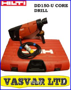HILTI DD 150-U 110v 2200W 3 SPEED 162mm WET & DRY DIAMOND CORE DRILL