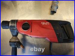 HILTI DD 150 U WET & DRY DIAMOND CORE DRILL 110v with core drill chuck