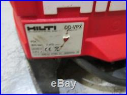 HILTI DD-VPX Vacuum Pump for Diamond core drilling rig stand base pad suction