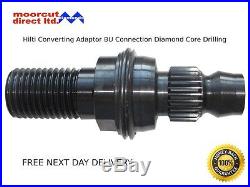 Hilti Converting Adaptor DDBU Connection to 1 1/4 UNC Diamond Core Drilling