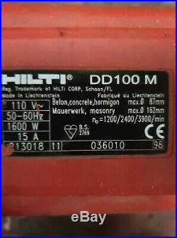 Hilti DD100 Diamond Core Drill 110v