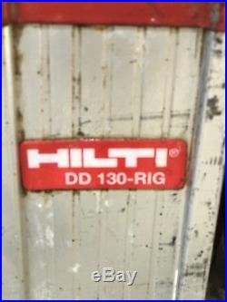 Hilti DD130 Core Drill Diamond Drilling 110v. PLUS HILTI RIG