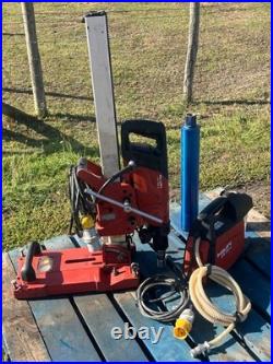 Hilti DD150 110v Diamond Core Drill Drilling Rig c/w Hilti Vacuum Pump & Adaptor