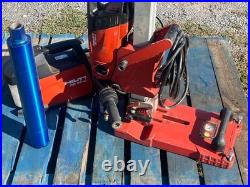 Hilti DD150 110v Diamond Core Drill Drilling Rig c/w Hilti Vacuum Pump & Adaptor