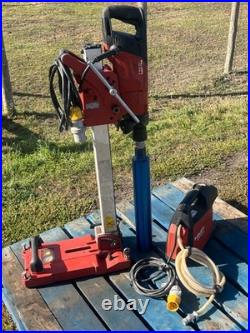 Hilti DD150 110v Diamond Core Drill Drilling Rig c/w Hilti Vacuum Pump & Adaptor
